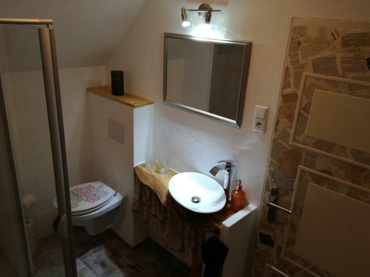 Ferienwohnung Beeden - Zur Glasschmiede هومبورغ المظهر الخارجي الصورة